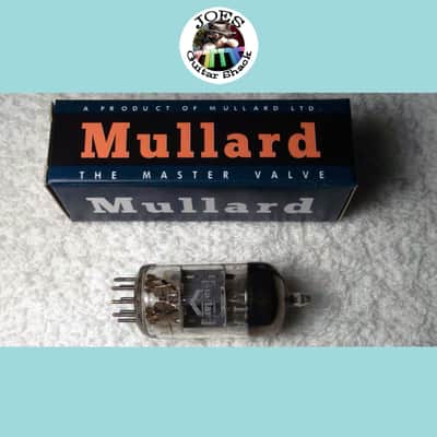 60s Mullard 12AT7 Blackburn Britain Smooth Plate Tube, Like New Super Strong Rate 6000/6000=104% #058 image 1