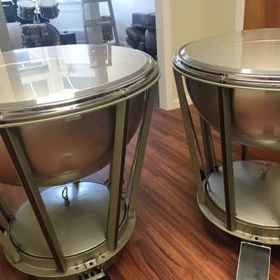 *Price Drop! Rogers  Accusonic Timpani - Set of 4 -  Super Nice! - Professionally Refurbished image 13