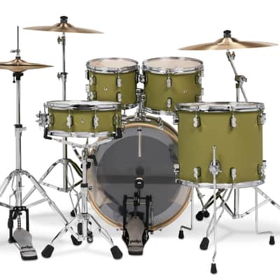 PDP Concept Maple - Satin Olive, Chrome Hardware 5 Piece (PDCM2215SO) image 4