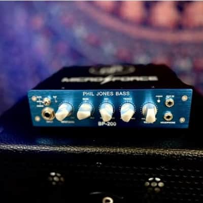 Phil Jones BP-200 200-Watt Compact Bass Amp Head; A bass amp that will fit in your gig bag! The Phil Jones BP-200 amplifier offers 200 watts RMS of power while weighing only 2.5lbs. image 16