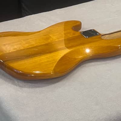 Fender Squire Vintage Modified Jazz Bass 77 2018 - Amber image 10