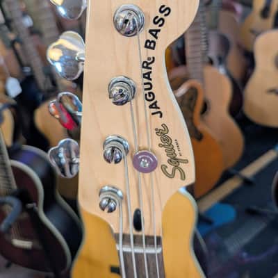 Squier Affinity Series Jaguar Charcoal Frost Metallic with Indian Laurel Fingerboard image 2