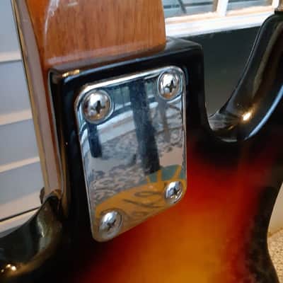 Teisco Tulip - Unbranded, Vintage '60s Made in Japan image 9