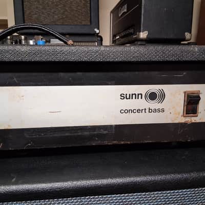 1973 Sunn Concert Bass Head image 3