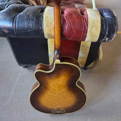 Hofner Committee E2 1964 60s Vintage Sunburst Hollow Body Archtop Guitar image 10