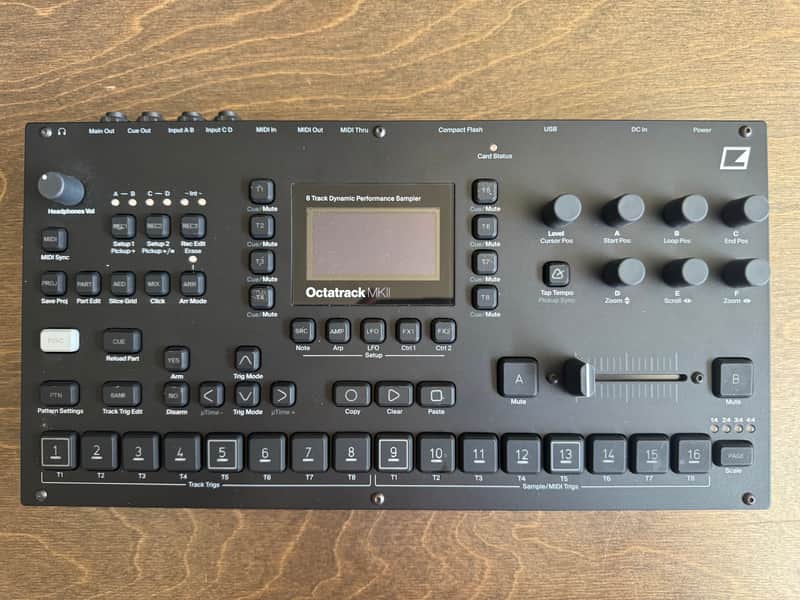 Elektron Octatrack MkII Dynamic 8-Track Performance Sampler 2017 - 2021 - Black image 1