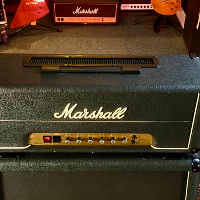 Marshall JMP 2203 Mk2 Master Model Lead 100-Watt Guitar Amp Head 1979 - Black image 3