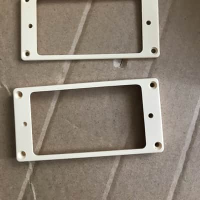 Epiphone Les Paul Humbucker Pickup Rings Cream image 1
