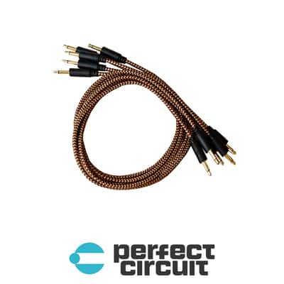 Instruo Braided Patch Cables - 30cm (5-Pack)