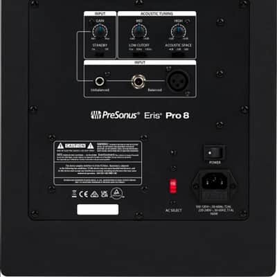 Presonus Eris Pro 8 Studio Monitors Single image 3
