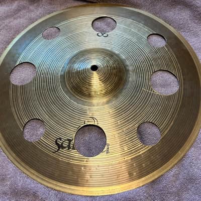 Saluda Symbolic Series 16 In. Vented Crash Cymbal 1,097 Grams, Video Demo., MINT image 1