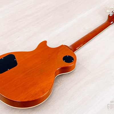 1992 Gibson Les Paul Classic Plus Trans Amber Flame Top, 100% Original w/ Case, Lightweight image 13