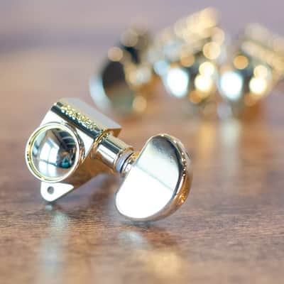 Grover Original Rotomatic Tuning Machines 3 x 3 Gold image 6