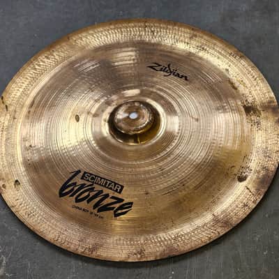 Zildjian 18" Scimitar Bronze China Boy Cymbal 1989 - 1998 - Traditional image 1