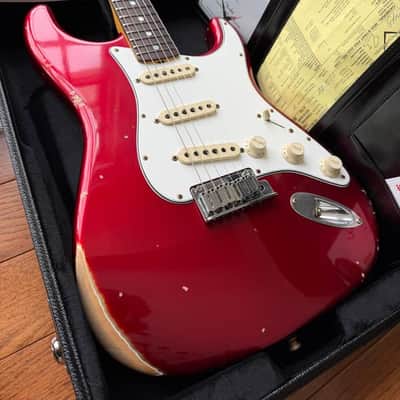 2026 Fender Custom Shop Stratocaster Pro W25 Relic - Candy Apple Red image 1