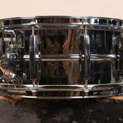 2010s Pearl 6.5x14 Steel Sensitone Snare Drum image 5