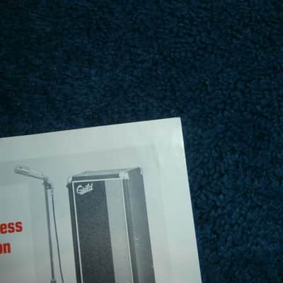 Vintage 1970's Guild PA-80, PA-200 PA System Spec. Sheet! Original Paper! image 6