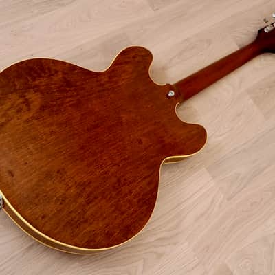 1998 Epiphone Elitist '64 Casino Sunburst Near Mint w/ Bigsby & Case, Japan Terada, McCartney Spec image 16