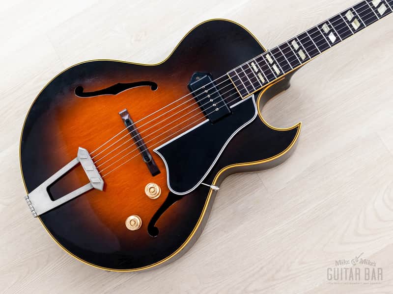 1950 Gibson ES-175 Vintage Archtop Electric Guitar Sunburst w/ Case image 1
