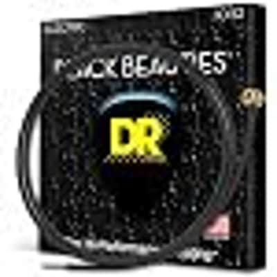 DR Strings BLACK BEAUTIES™ - BLACK Colored Electric Guitar Strings: Medium to Heavy 10-52 image 3