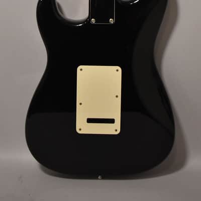 2005 Fender Standard Stratocaster HSS MIM Black w/HSC image 3