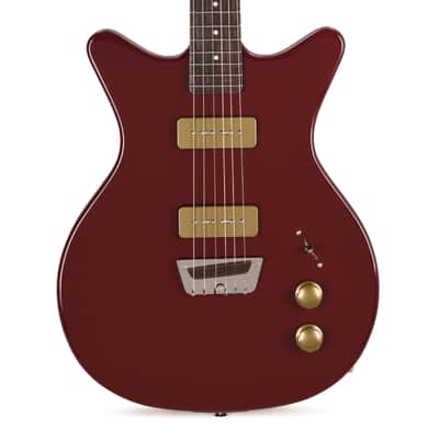 Danelectro Dan O. Mano Electric Guitar Maroon image 2
