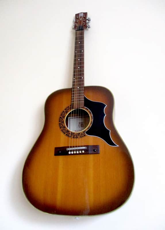 E-ROS Eros Dakota 1966 EKO Ranger Dreadnought vintage jumbo acoustic guitar image 1