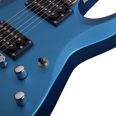 Schecter C-6 Deluxe 2020 - Present - Satin Metallic Light Blue image 2