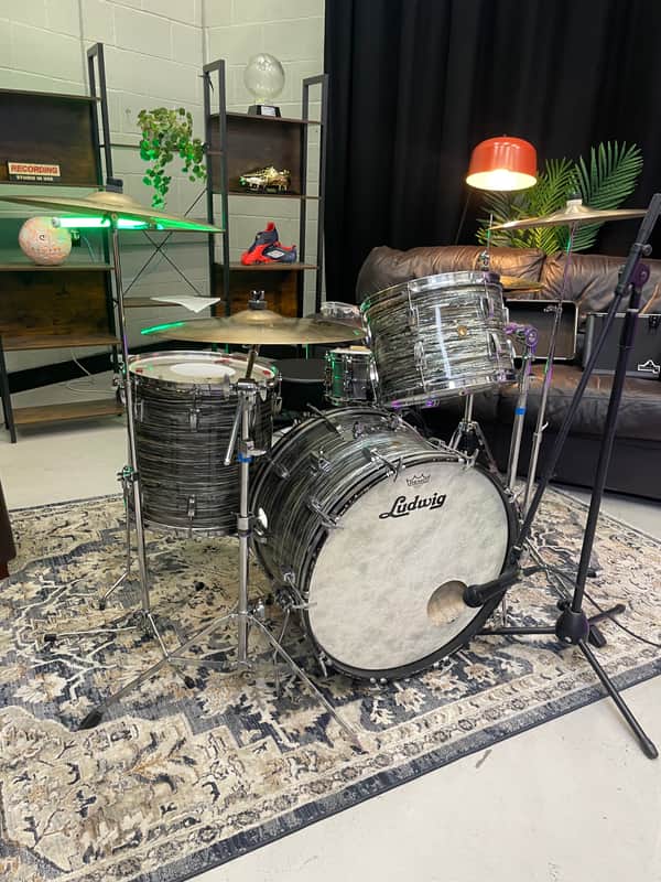 Ludwig Superclassic 1960s - Blue Oyster Pearl image 1