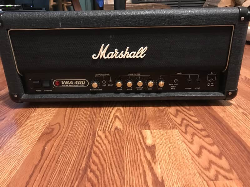 Marshall VBA 400 Valve Bass Amplifier Black image 1