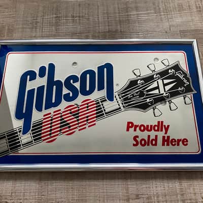Gibson Dealersign 1970-1980 Mirror finish Rare, Unique image 4