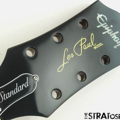 USED Epiphone Les Paul Standard 50s BODY & NECK w/ Pickguard Guitar Goldtop image 8