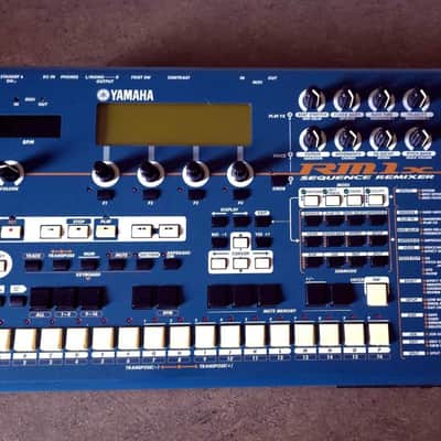 Yamaha RM1x Sequence Remixer 2000s - Blue