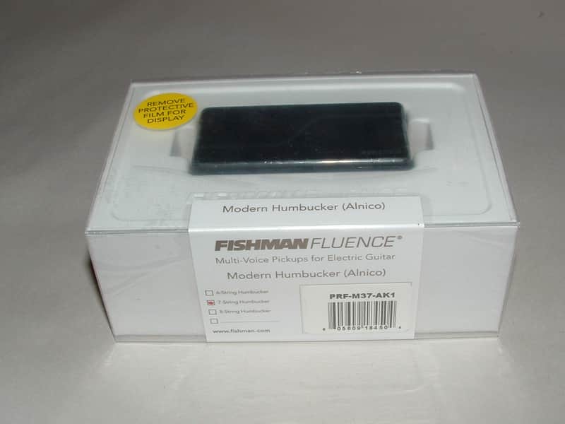 Fishman Fluence PRF-M37-AK1 7 String Modern Humbucker Alnico 3 Voices (Black Nickel) image 1