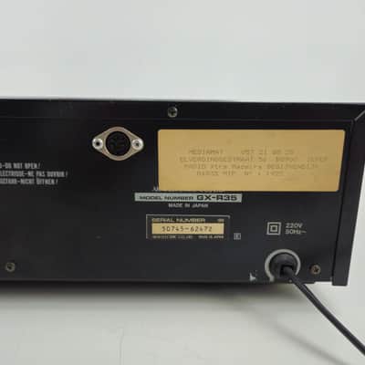 Akai - GX-R35 - Quick Reverse Cassette Deck - GX-head - Serviced (New Belt) image 11