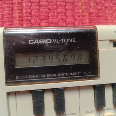 Immagine Casio VL-1 VL-Tone 29-Key Synthesizer Keyboard 1979 - 1984 - White - 3