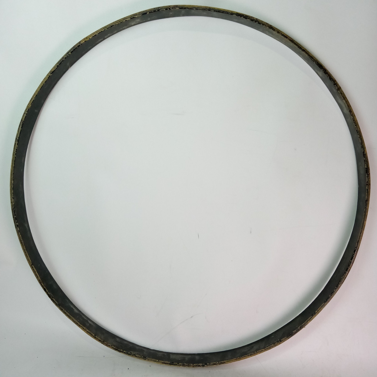 Ludwig 28" Silver Sparkle Concert Bass Drum Hoop Rim Marching Parade Vintage 60s — main photograph