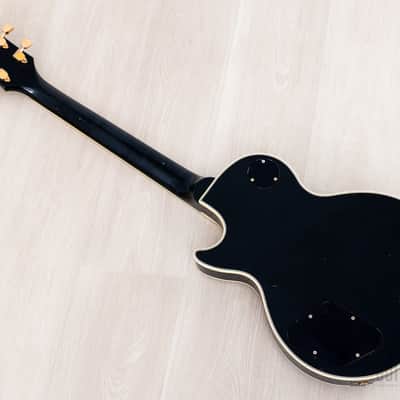 1998 Orville Les Paul Custom LPC-75 Black Beauty Gibson-Licensed, Japan Fujigen image 12