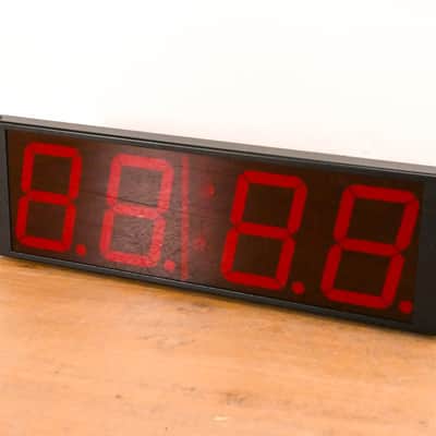Masterclock TCD44 Time Code Display Studio Clock (NO POWER SUPPLY) CG01UX9 image 1