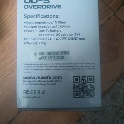 NuX OD-3 Vintage Overdrive 2010s - Green image 6