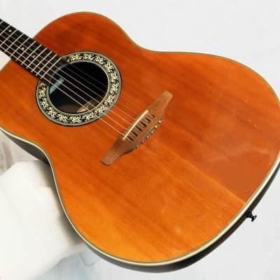 Vintage 1974 Ovation Model 1121-4 Round Bowl Balladeer Acoustic