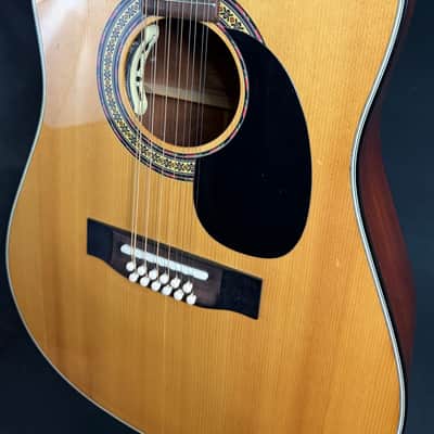 Alvarez Model 5021 12-String Dreadnought Acoustic Guitar Gloss Natural w/ Case image 7