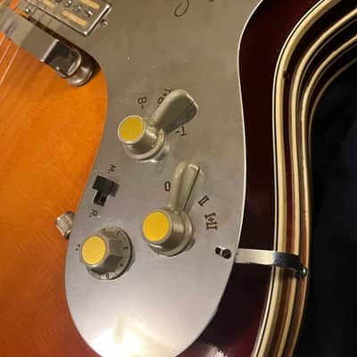 Artur Lang Deluxe custom 1965 - Cherry sunburst image 12
