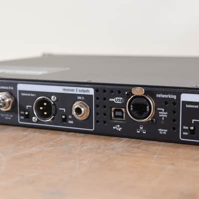 Shure UR4D Dual Wireless Receiver - J5 Band 578-638 MHz (church owned) CG00L1R image 8
