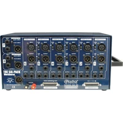 Radial Engineering SixPack 6 slot Power-rack, Desktop Format image 4