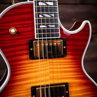 2004 Gibson Les Paul Supreme - Heritage Cherry Sunburst image 8