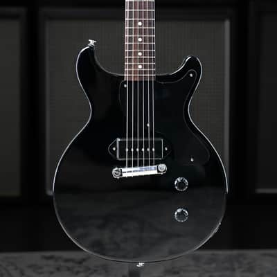 Gibson USA Les Paul Double Cutaway Standard DC Guitar, Ebony, HDSC