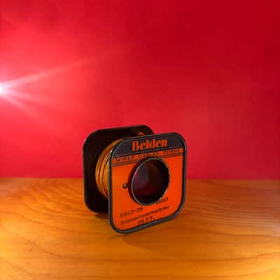 Belden #20 Vintage Stranded Braided Hookup Wire 25ft 1950’s image 3