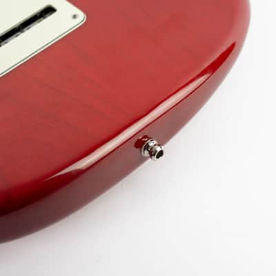 Fender American Deluxe Stratocaster 2008 Trans Red image 22