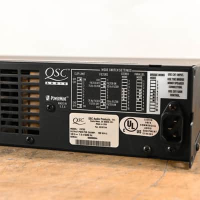 QSC CX702 2-Channel 700W Power Amplifier CG01V6W image 5